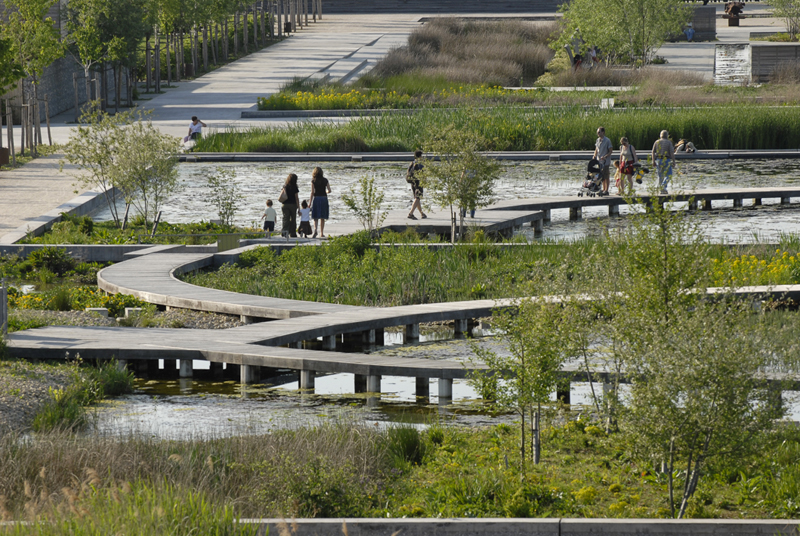 Nanterre Parc du chemin de l'Ile une épuration exemplaire